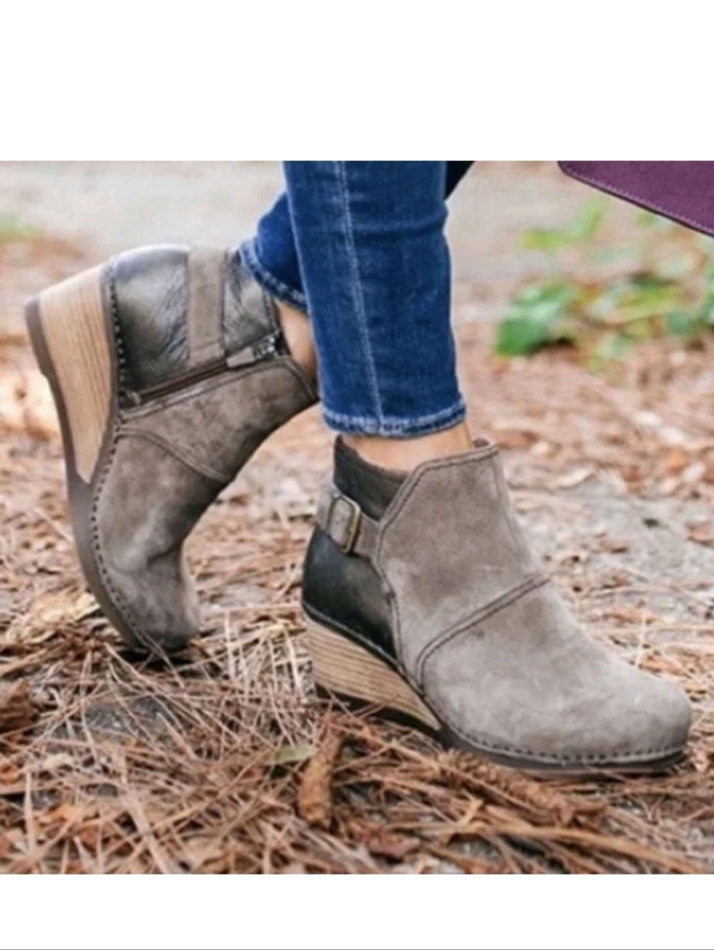 DANSKO- Shirley Boot Wedge Bootie